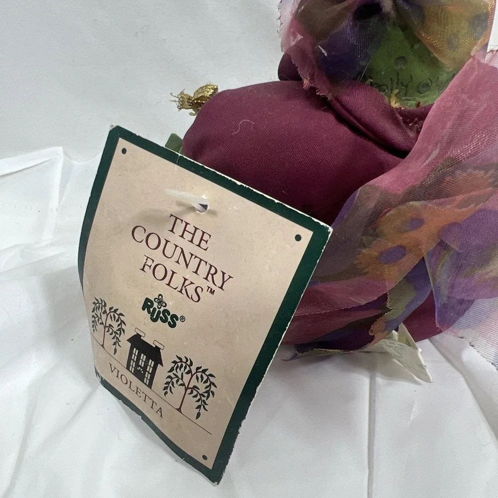 Russ The‎ Country Folks Kelly Frog Shelf Sitter Violetta Toad Critter Factory